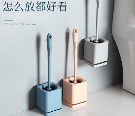 馬桶刷無(wú)死角廁所刷子家用衛(wèi)生間免打孔壁掛長(zhǎng)柄潔廁刷清潔刷套裝